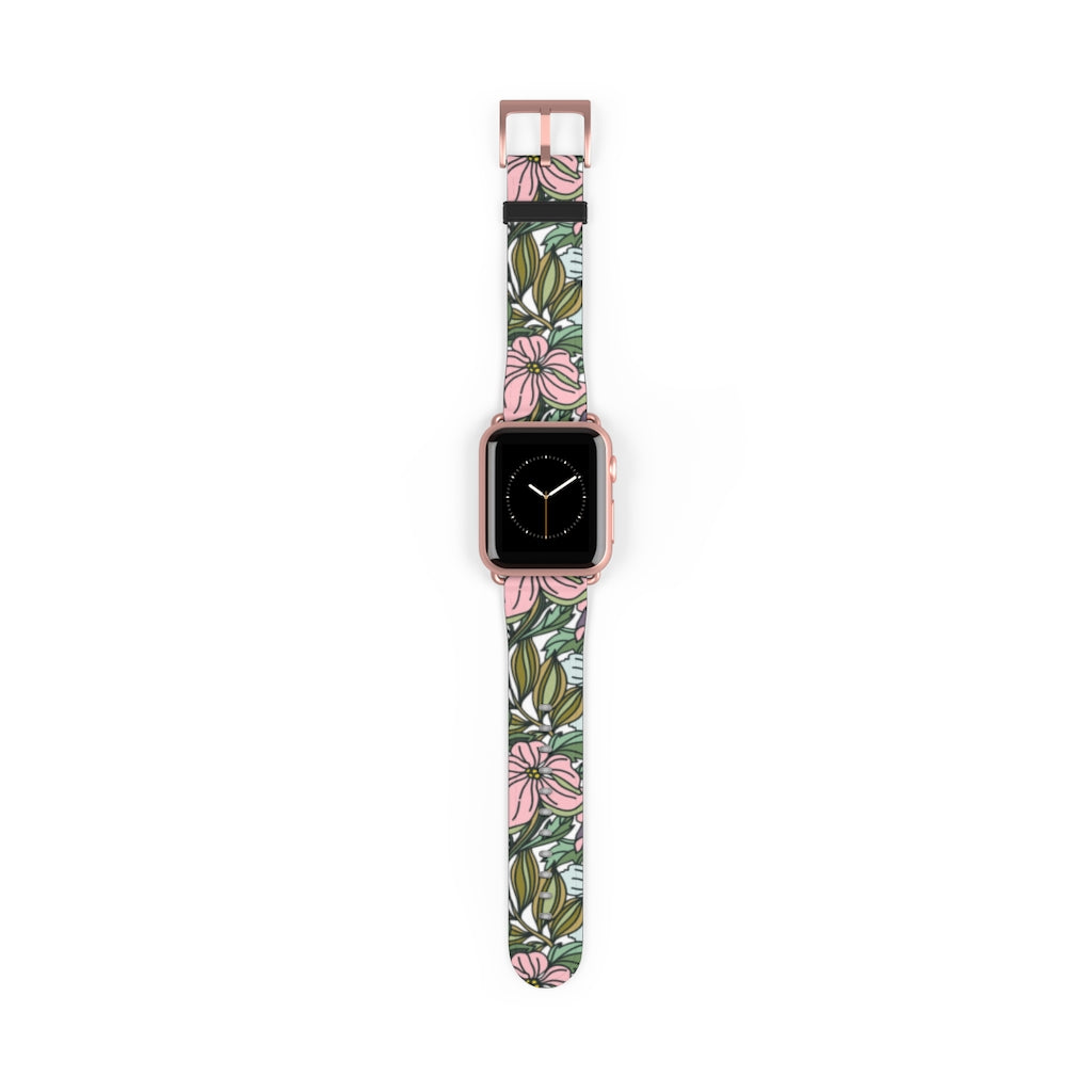 Flower Lover Design Apple Watch Band