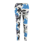 Load image into Gallery viewer, Ice Camo Style Leggings / Women&#39;s Cut &amp; Sew Casual Leggings
