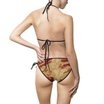 Load image into Gallery viewer, Chocolate chip style Camo bikini set / Women&#39;s Bikini Swimsuit
