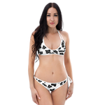 Load image into Gallery viewer, Black Leopard Pattern bikini Set / Women&#39;s Bikini Swimsuit
