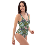 Load image into Gallery viewer, Flower Lover Pattern One Piece Swimsuit / Women&#39;s Classic One-Piece Swimset
