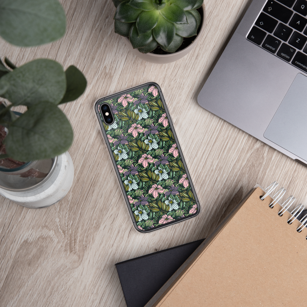 Flower Design iPhone Case