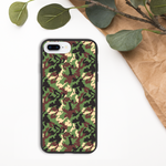 Load image into Gallery viewer, Green Woodland Camo Design Biodegradable phone case
