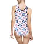 Load image into Gallery viewer, Kinda star art work Women&#39;s Classic One-Piece Swimsuit
