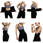 Load image into Gallery viewer, Waist Trainer - Sauna Waist Trainer Corset Sweat Belt for Weight Loss Compression Trimmer Workout Fitness
