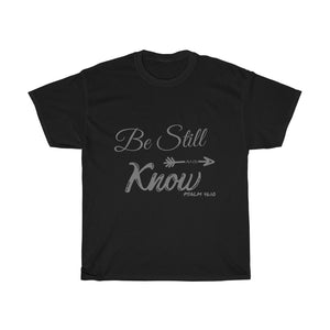 Be still and know