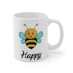 Load image into Gallery viewer, Bee Happy Mug 11oz
