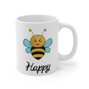 Bee Happy Mug 11oz