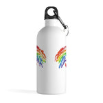 Load image into Gallery viewer, Rainbow heart Stainless Steel Water Bottle
