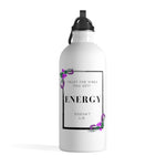Load image into Gallery viewer, Trust The Vibes You Get! Energy Dosen't LieStainless Steel Water Bottle
