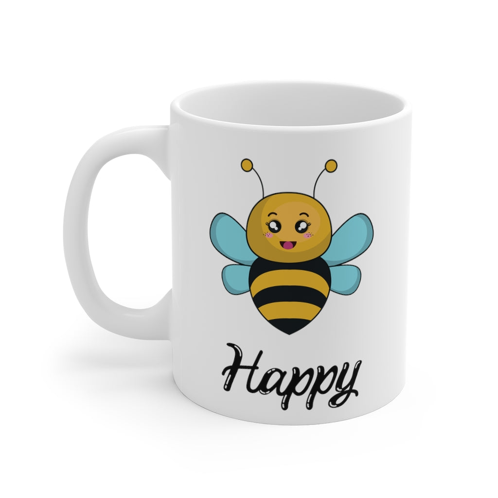 Bee Happy Mug 11oz