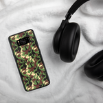 Load image into Gallery viewer, Green Woodland Camo Design Samsung Case
