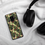 Load image into Gallery viewer, Green Woodland Camo Design Samsung Case
