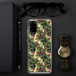 Load image into Gallery viewer, Green Woodland Camo Design Samsung Case
