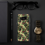 Load image into Gallery viewer, Green Woodland Camo Design Samsung Case
